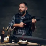 Rifle 22 top na mão